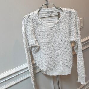 Joie Elegant Cream Knit Sweater
